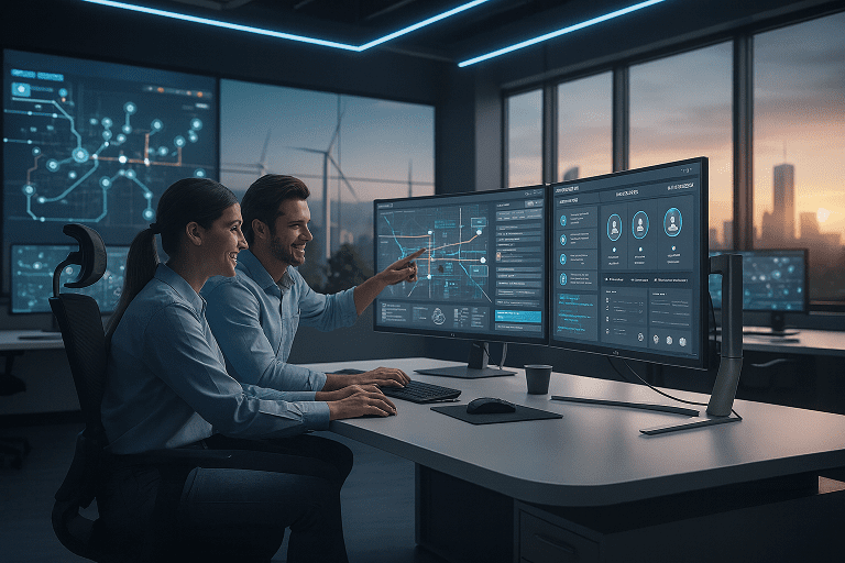 plataforma de autogestión para utilities